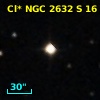 Cl* NGC 2632      S      16