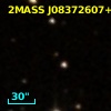 2MASS J08372607+1801380