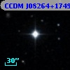 CCDM J08264+1749AB