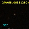 2MASS J08331280+1631281