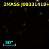 2MASS J08331418+1725567