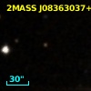 2MASS J08363037+1718170