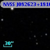 NVSS J082623+181034