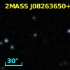 2MASS J08263650+1530047