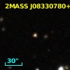 2MASS J08330780+1536156