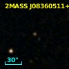 2MASS J08360511+1412437