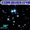 CCDM J01459+5446A