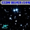 CCDM J01459+5446B