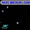 NVSS J082638+150912