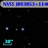 NVSS J083053+114032