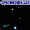 NVSS J082654+104814
