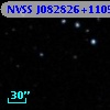 NVSS J082826+110554