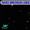NVSS J082859+101337