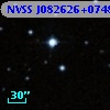 NVSS J082626+074851