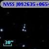 NVSS J082635+065430