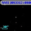NVSS J083312+080048