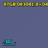 87GB 083041.8+040053