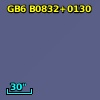 GB6 B0832+0130