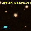 2MASX J08334103+0210347