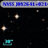 NVSS J082641+021447