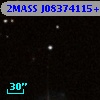2MASS J08374115+2824229