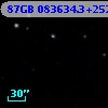 87GB 083634.3+252643
