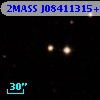 2MASS J08411315+2050016