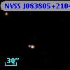 NVSS J083805+210444