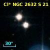Cl* NGC 2632      S      21