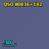 QSO B0836+182