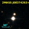 2MASS J08374263+1453225
