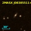 2MASX J08385511+0311500