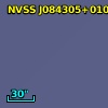 NVSS J084305+010851