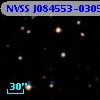 NVSS J084553-030538