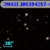 2MASS J08394287-0349407