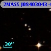 2MASS J08403043-0420395