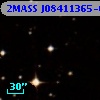 2MASS J08411365-0424396