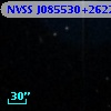 NVSS J085530+262234