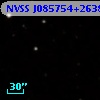 NVSS J085754+263803