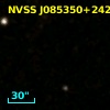 NVSS J085350+242327