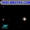 NVSS J085734+220638