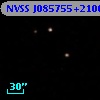 NVSS J085755+210018