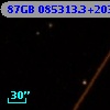 87GB 085313.3+203553