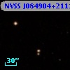 NVSS J084904+211132