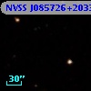 NVSS J085726+203314