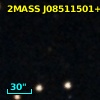 2MASS J08511501+1805407