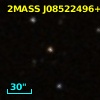 2MASS J08522496+1610322