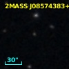 2MASS J08574383+1552203