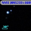 NVSS J085233+160504