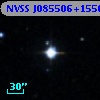 NVSS J085506+155022
